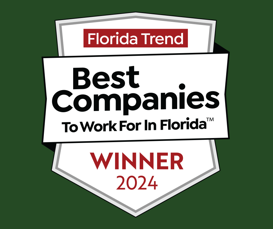 Florida Trend Best Companies To Work For In Florida - Winner 2024